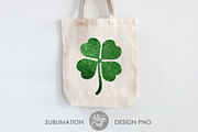 Glitter clover PNG for sublimation, an Object Graphic by Artisan Craft (Thumbnail 2 of 4)