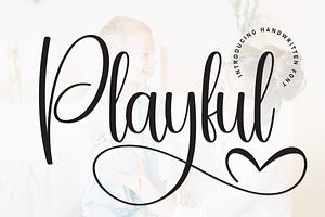 Playful Script Font