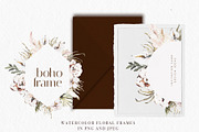 Fall Watercolor Floral BOHO Wedding, a Texture Illustration by WalaPalette (Thumbnail 5 of 6)