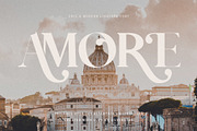 Vicky Christina Ligature Serif Font, a Serif Font by SilverStag Type Foundry (Thumbnail 10 of 25)