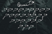 King and Queen, a Script Font by cocodesign (Thumbnail 8 of 9)