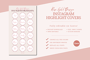 INSTAGRAM HIGHLIGHT COVERS, a Social Media Template by The Little Lily Studio (Thumbnail 5 of 5)
