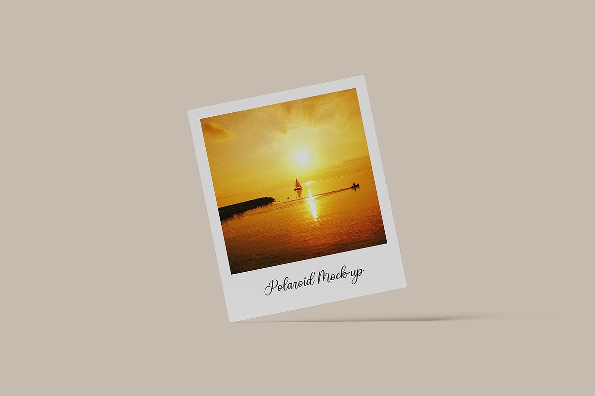 Polaroid Photo Mockup, a Print Template by Difa Design (Photo 5 of 9)