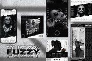 FUZZY Instagram Template, a Social Media Template by Compaq_Creative (Thumbnail 2 of 11)