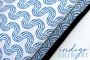 Indigo Shibori Patterns, a Pattern Graphic by Laura Camoe (Thumbnail 6 of 8)