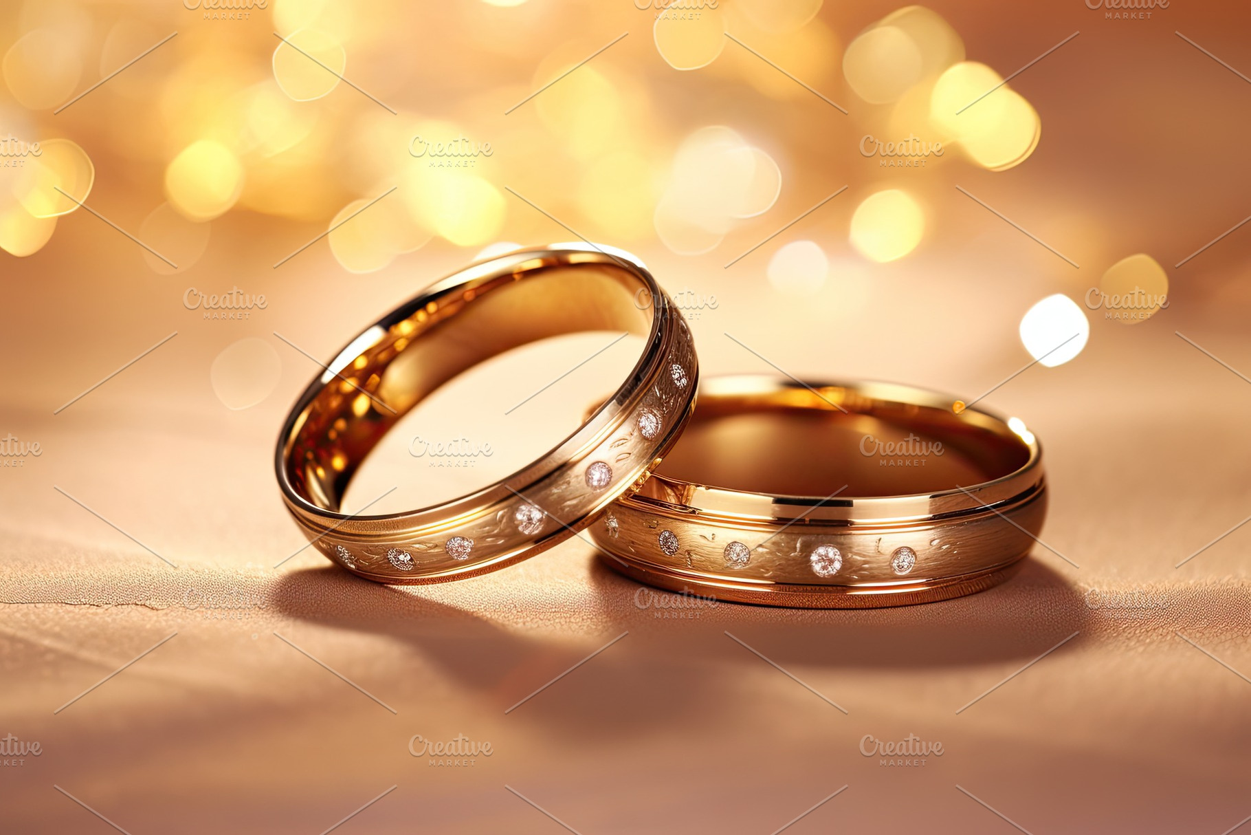 wedding rings on a background of the, a Photo by Iftikhar Alam
