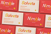 Bomera Experience - Experimental, a Sans Serif Font by Say Studio (Thumbnail 7 of 8)