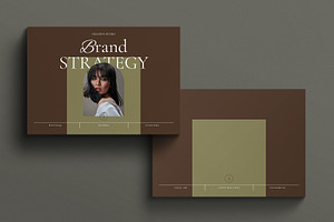 Brand Strategy Layout Design