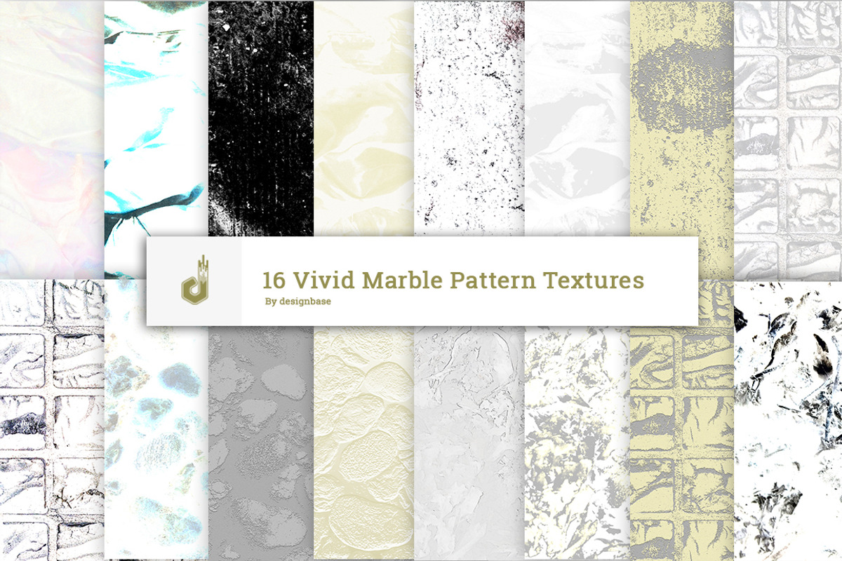 16 Vivid Marble Pattern Textures, a Texture Graphic by Designbase (Photo 1 of 7)