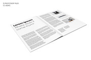 A4 Portrait Magazine Brochure Mockup, a Books & Magazine Mockup by Illusiongraphic (Thumbnail 8 of 28)
