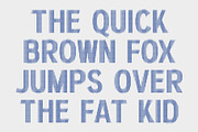 Bergins Slitscan, a Sans Serif Font by Craft Supply Co. (Thumbnail 2 of 8)