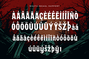 Scary – Modern Horror Font, a Blackletter Font by overlaytemplates (Thumbnail 5 of 5)