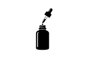 Dropper Bottle Medicine Silhouette, a Graphic by musafir_fashion (Thumbnail 8 of 12)