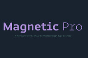 Magnetic Pro font family, a Sans Serif Font by Mostardesign Type Foundry (Thumbnail 1 of 11)