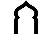 Arabic Mosque Arch Bundle, an Object Graphic by Designer_Momina (Thumbnail 17 of 19)