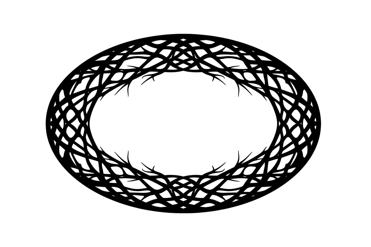 Hand Drawn Oval Scribble Frames, an Illustration by Gfx_Store (Photo 23 of 51)