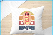 Food Cool Hot Dog SVG PNG, an Object Graphic by Creativeusart (Thumbnail 4 of 4)