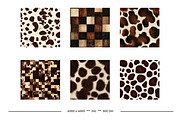 Cowhide Animal Print Art Patterns, a Pattern Graphic by karenfoleyphoto (Thumbnail 7 of 9)