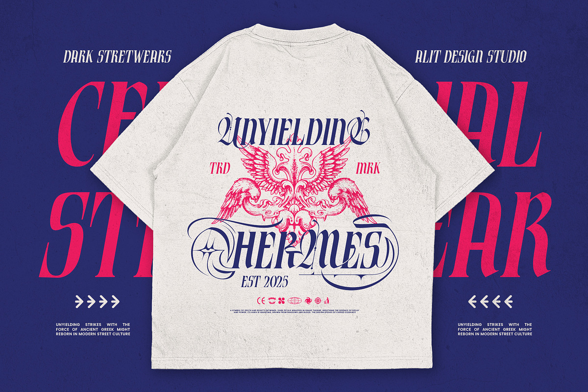 Bromora Typeface, a Blackletter Font by alit design (Photo 6 of 20)