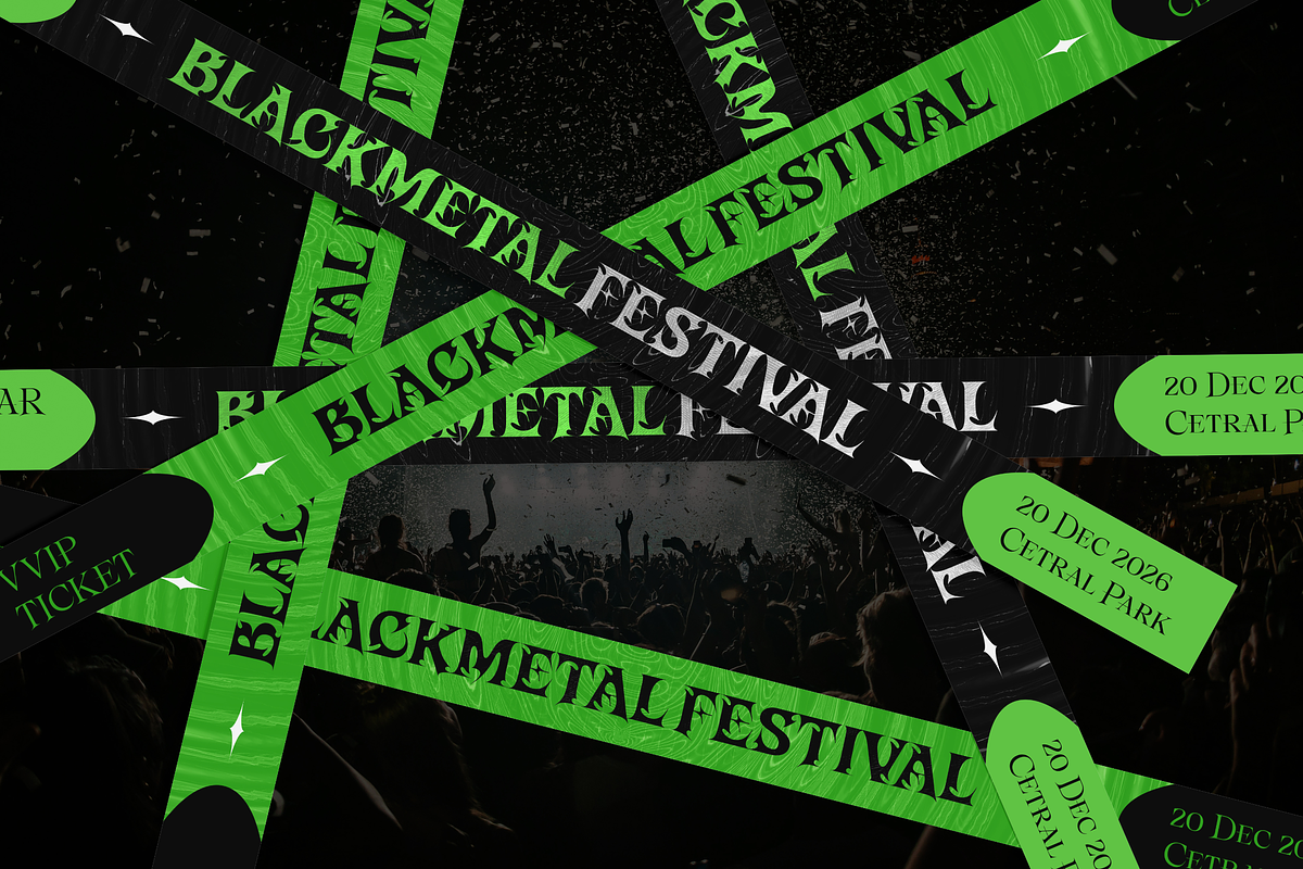 Welltorn - Y2K Black Metal Game Font, a Blackletter Font by Typia Nesia (Photo 9 of 12)