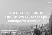 Peachy Handwriting | Font, a Script Font by Stefanie Madison (Thumbnail 2 of 2)