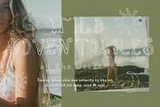 Hand Lettered Retro Outline Font, a Handwritten Font by Laras Wonderland (Thumbnail 10 of 12)