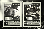 Indie Music Flyer, a Flyer Template by Muhamad Iqbal hidayat (Thumbnail 1 of 4)