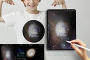 Universe Creator Backgrounds Shapes, a Texture Graphic by Cat In Colour (Thumbnail 16 of 17)