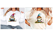 Quirky Gnome Clipart, an Illustration by Designworld (Thumbnail 3 of 5)