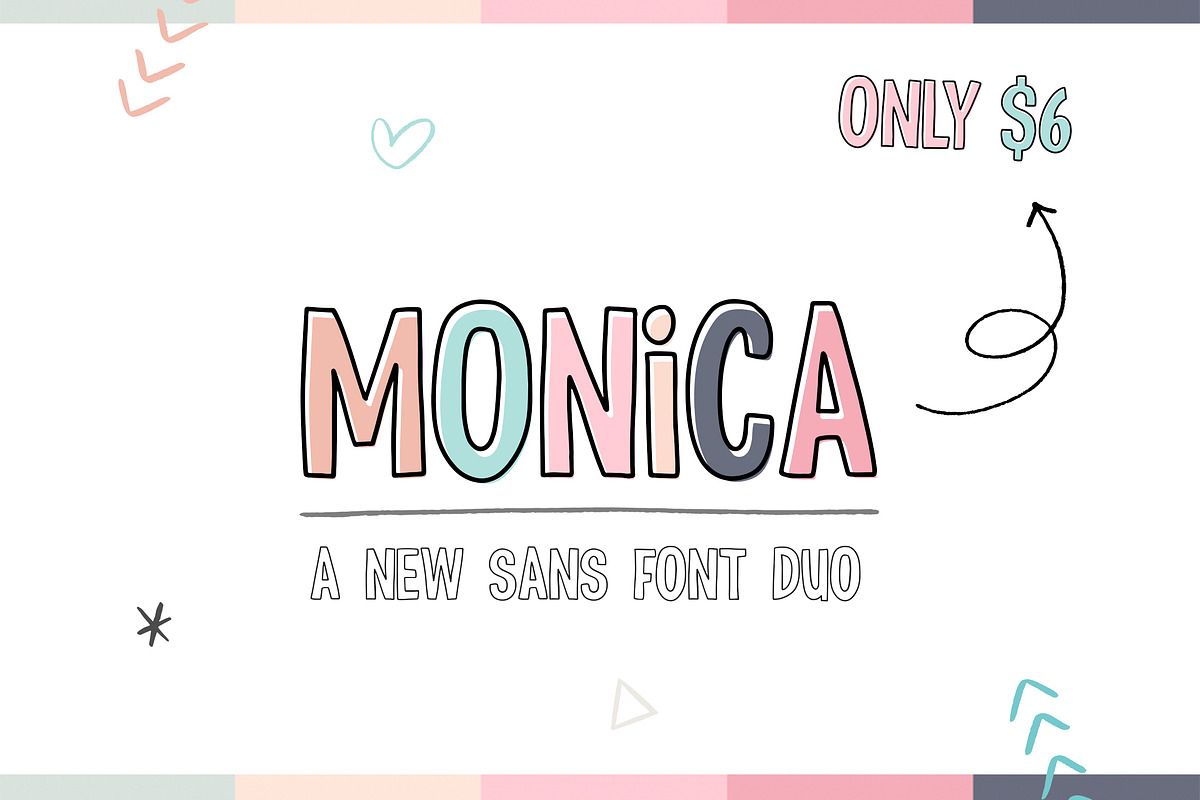 The Girly Font Bundle (ONLY $10), a Font by Salt & Pepper Designs (Photo 3 of 11)