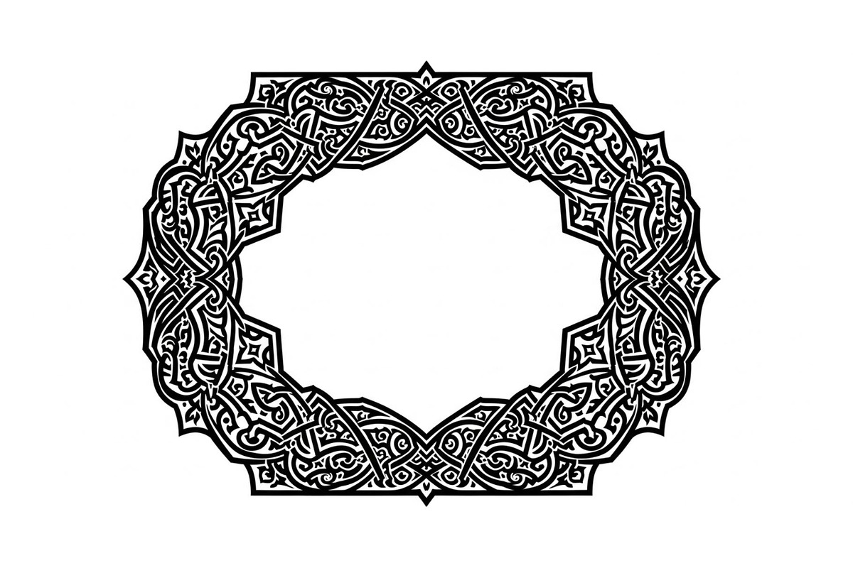 Ornamental Frame SVG Bundle, an Illustration by jahid234 (Photo 4 of 31)