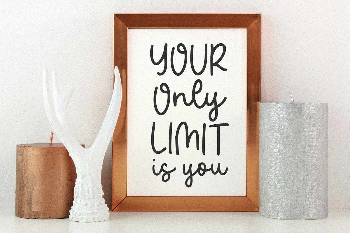 Kind Friend - Monoline Script Font, a Script Font by Letterative Studio (Photo 2 of 5)