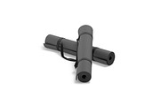 Black Twisted Yoga Mat Set 3D Model, an Object 3D Model by rebrandy (Thumbnail 3 of 9)