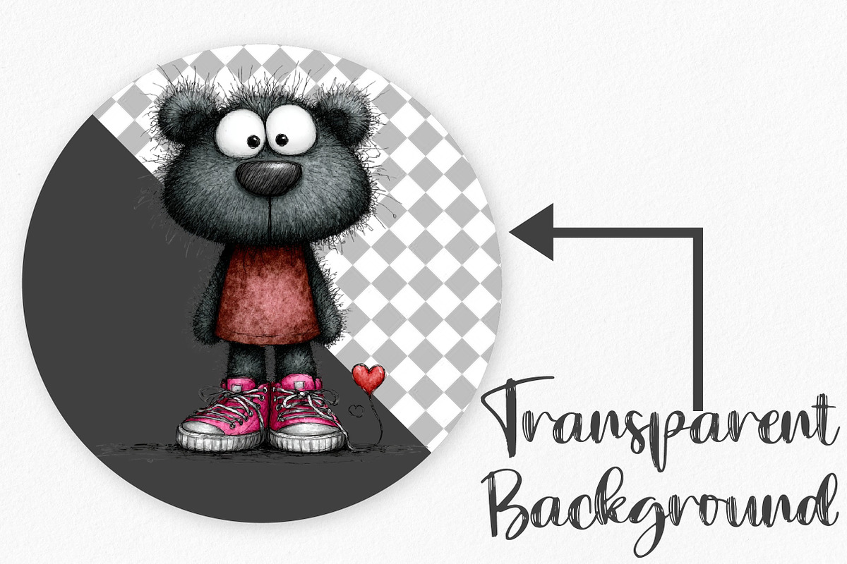 Valentines Teddy Bear Clipart Bundle, an Illustration by Canvas Craft (Photo 2 of 6)