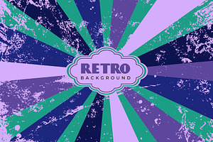 51 Vector Retro Background