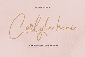 Carlyle honi