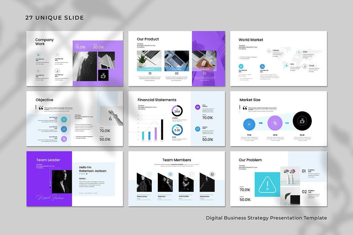 Digital Business Strategy Presentati preview 7