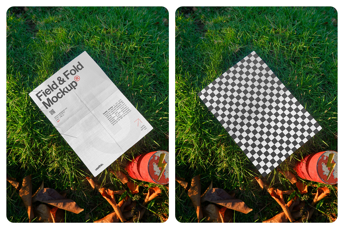 Field & Fold Print Mockup Bundle, a Books & Magazine Mockup by Usethis Mockup (Photo 5 of 8)