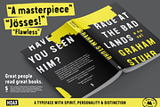 Hoax – A pre-worn typeface, a Sans Serif Font by More Etc. Studios (Thumbnail 16 of 19)