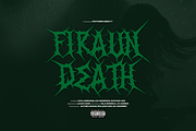 Thorn Oath | Black Metal Font, a Blackletter Font by Denustudios (Thumbnail 2 of 12)