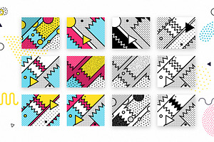 272 Bright Patterns, Elements Set