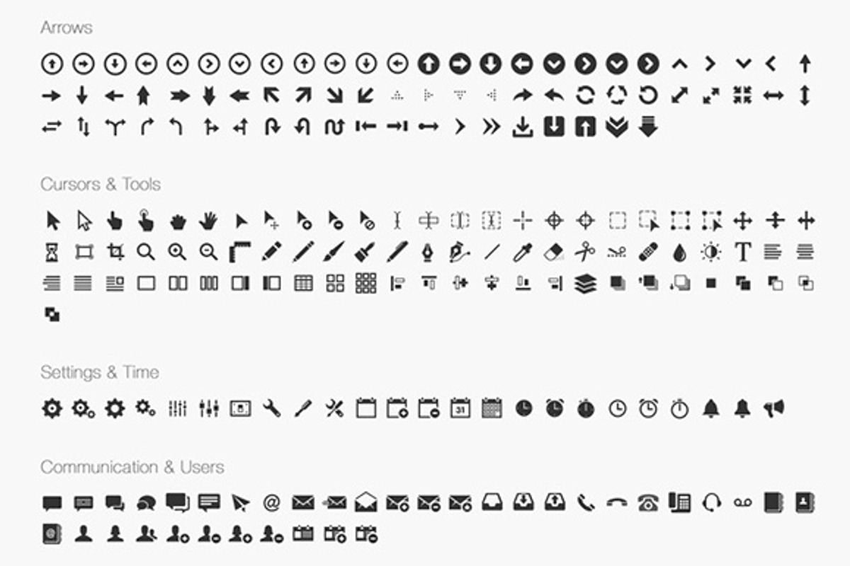 Signia: 700+ Vector App Icons, an Icon by Medialoot (Photo 2 of 4)