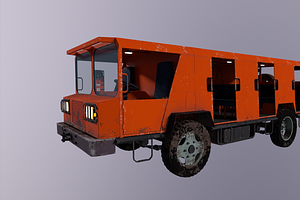 Service Car MOLE 3D Model