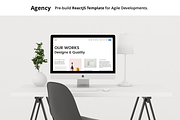 TITAN Agency Next & React Template, a HTML Template by Themebiotic (Thumbnail 1 of 7)