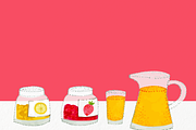 Birthday, breakfast watercolor, a Food Illustration by Eomoiart (Thumbnail 7 of 9)