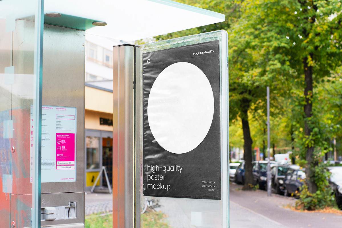 Urban Poster Mockup Template Bundle, an Advertising Mockup by FoundImages (Photo 14 of 52)