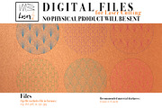 Deco Coasters VectorFile 4 LaserCut., an Object Graphic by MaramadeLaser (Thumbnail 2 of 5)