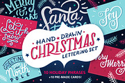 Christmas Lettering | Holiday Cards, a Graphic by Alexandra Deus (Thumbnail 1 of 5)