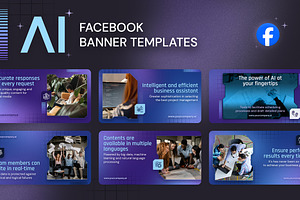 AI Banner Templates for Facebook