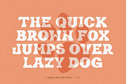 Broeny | Display Typeface, a Sans Serif Font by Brew & Butcher Studio (Thumbnail 4 of 8)